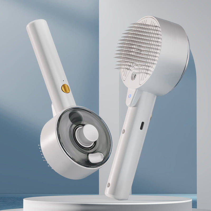 Pet Grooming Steam Brush For Spa-Like Grooming