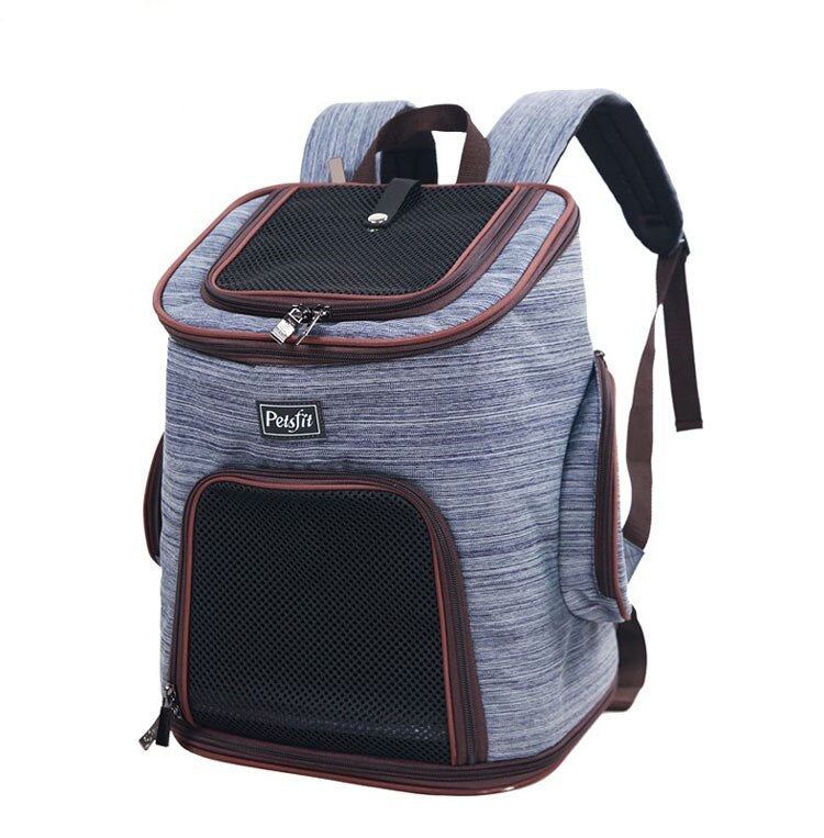 Durable Dog Backpack for Walks, Hikes and Travel