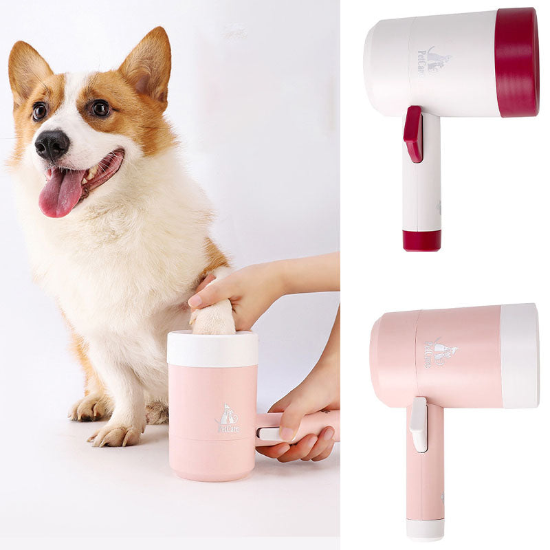 Pet Paw Cleaner Cup With Soft Silicone Combs For Clean And Healthy Paws