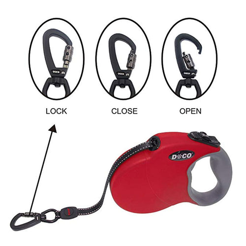 DOCO Automatic Retractable Dog Leash For Effortless Walks And Adventures