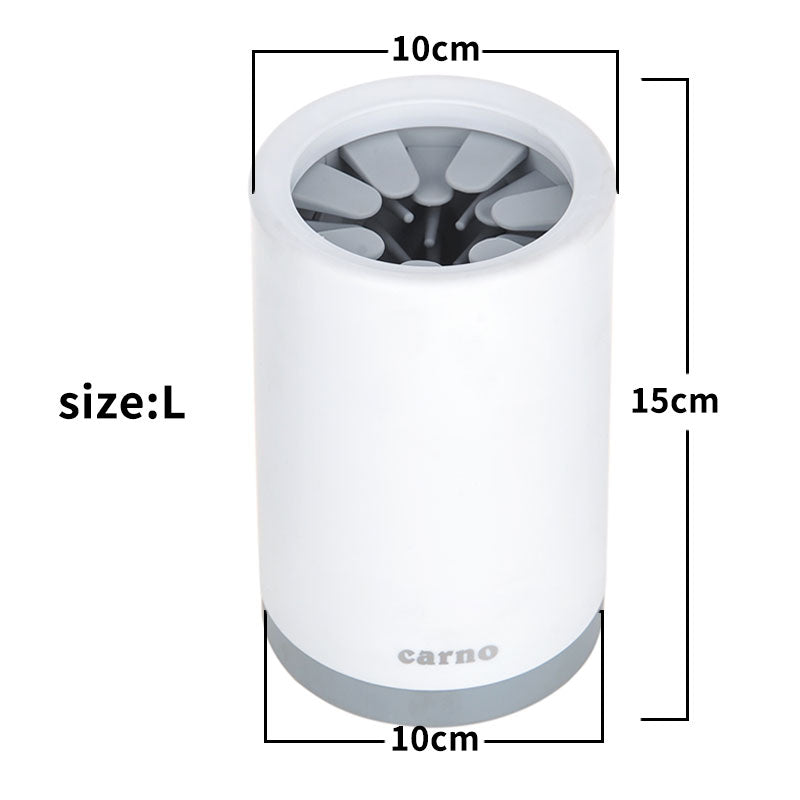 Portable Pet Paw Cleaner Cup With Soft Silicone Comb For Safe And Healthier Paws