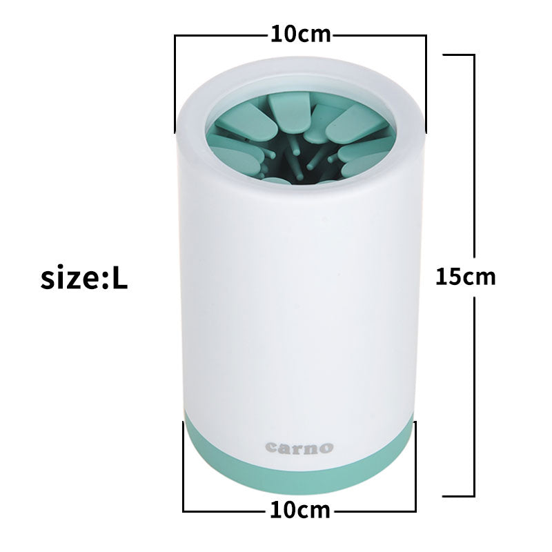 Portable Pet Paw Cleaner Cup With Soft Silicone Comb For Safe And Healthier Paws