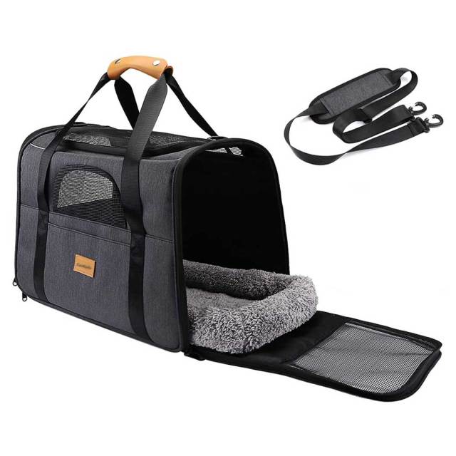 Foldable Small Pet Carrier For Safe And Comfortable Travelling