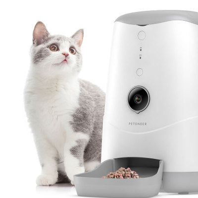 Smart Feeder For Small Pets With Camera For Reliable Mealtimes