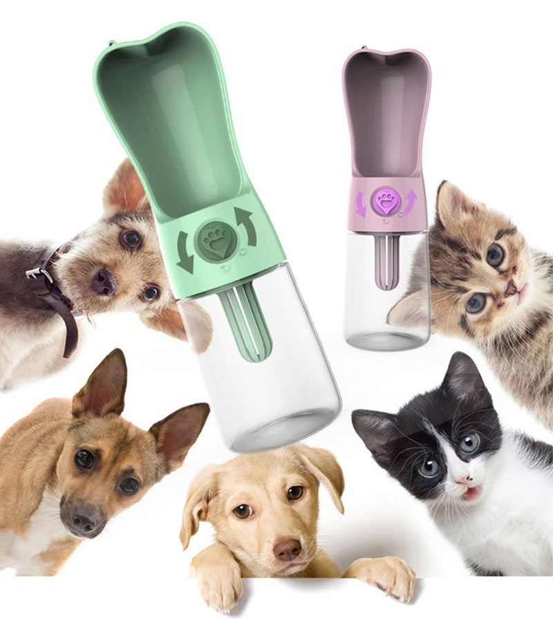 Portable Water Bottle For Small Pets For Clean Water During Trips