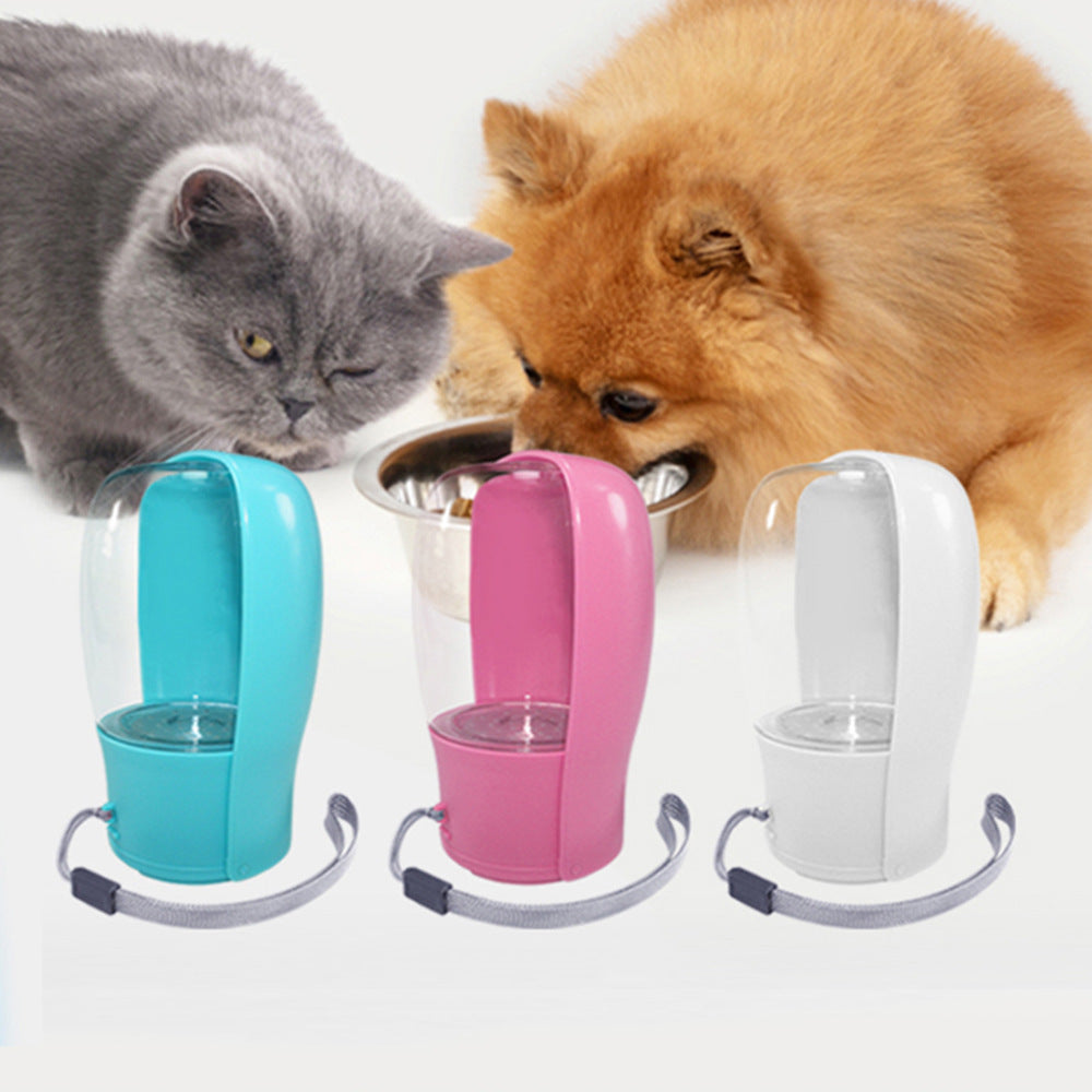 Pet folding water bottle
