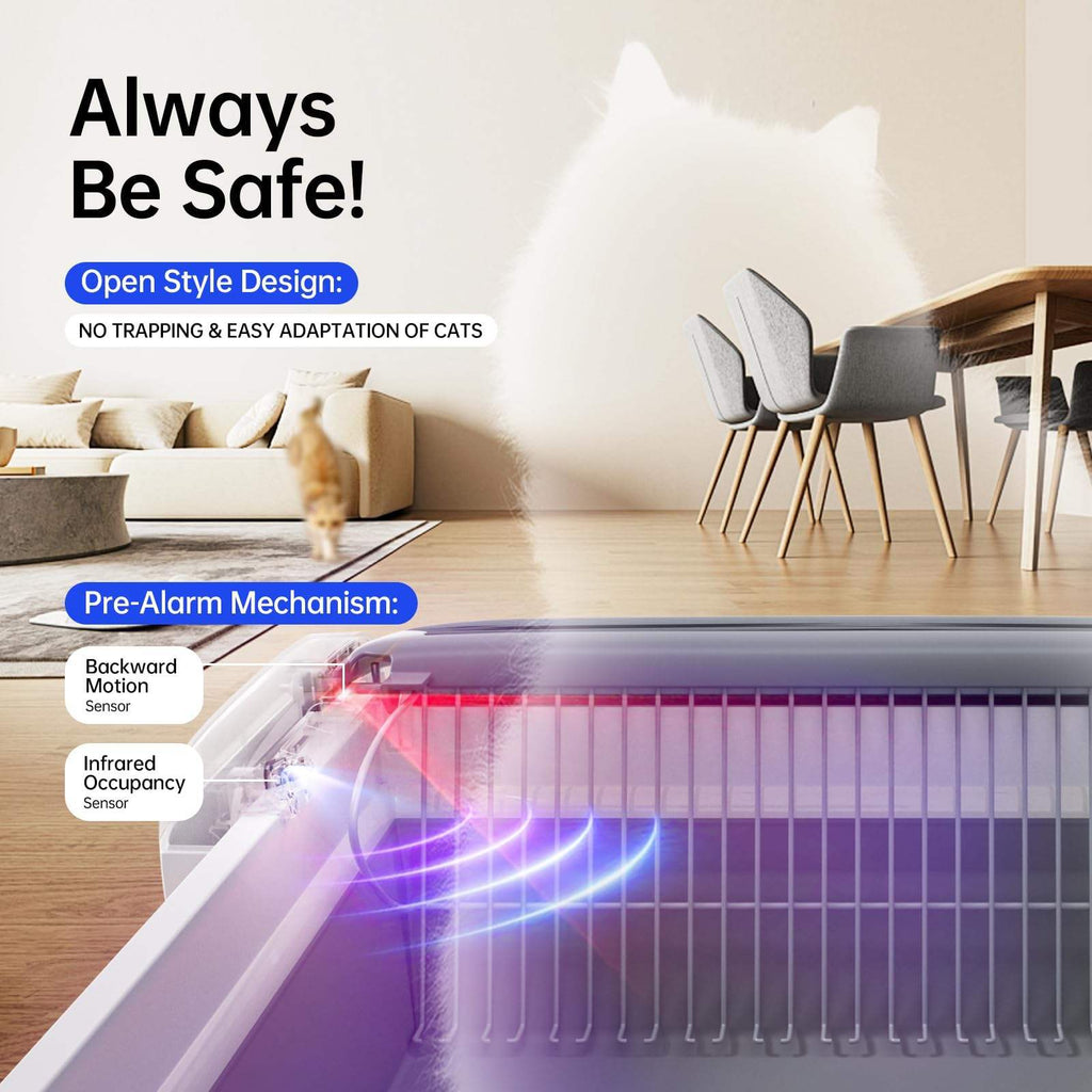 Easy-Clean Smart Litter Box – Your Cat’s New Favorite Spot!