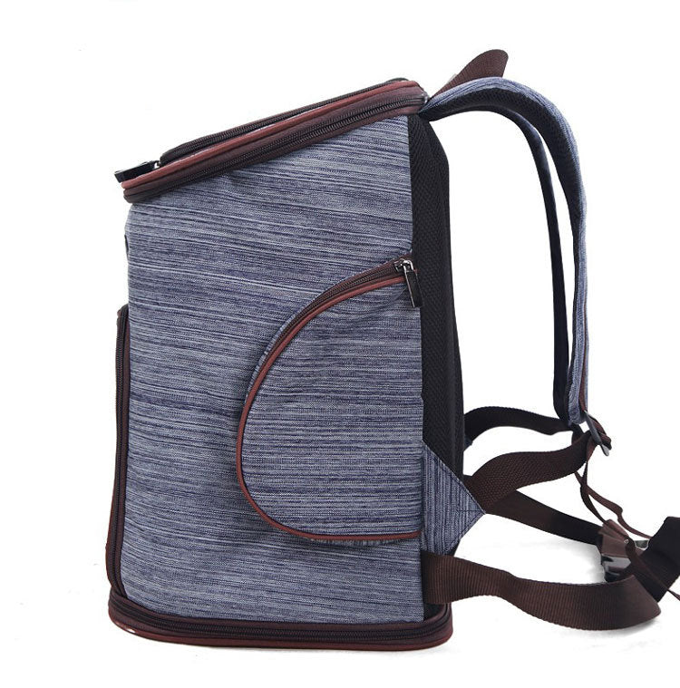 Durable Dog Backpack for Walks, Hikes and Travel