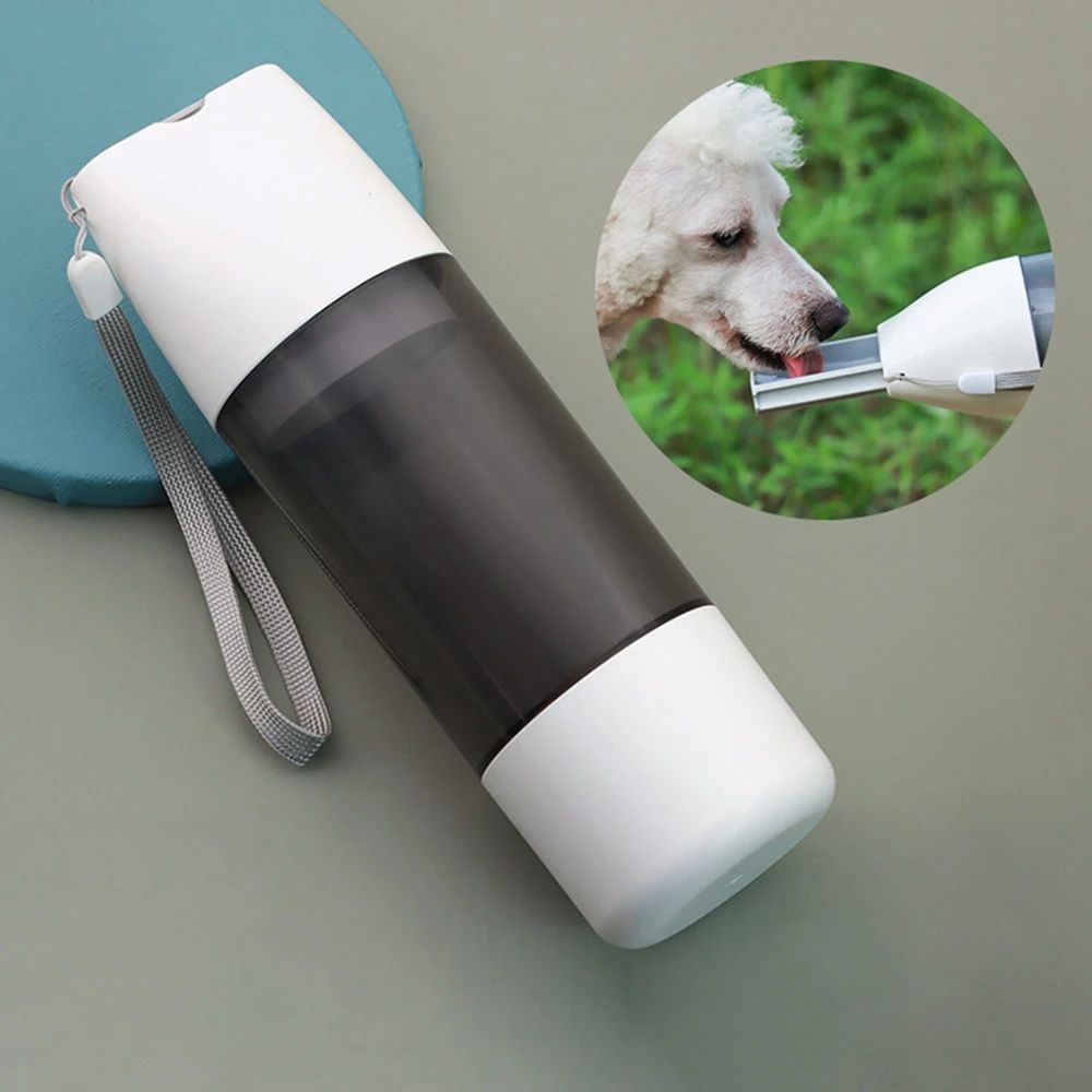 Portable Pet Water Bottle & Feeder For Outdoor Adventures
