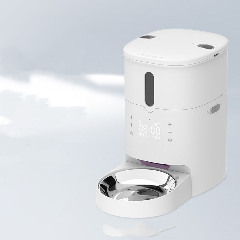 Button Smart Automatic Pet Feeder For Consistent Scheduled Meals