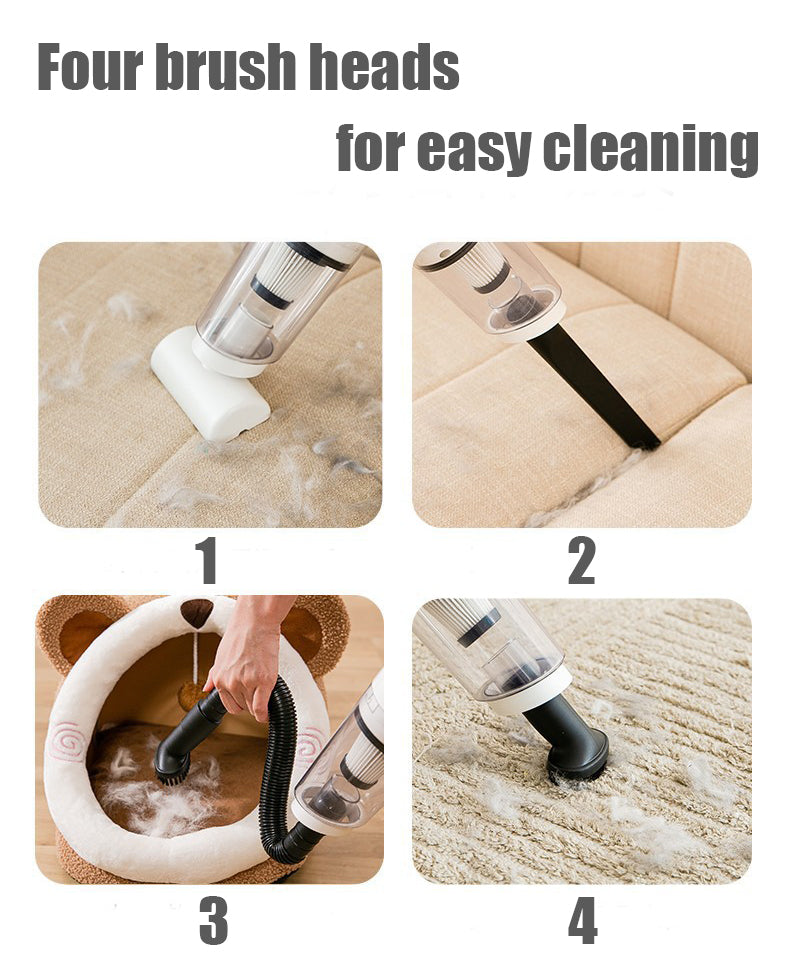 Electric Pet Hair Absorber For A Cleaner And Fur-Free Home