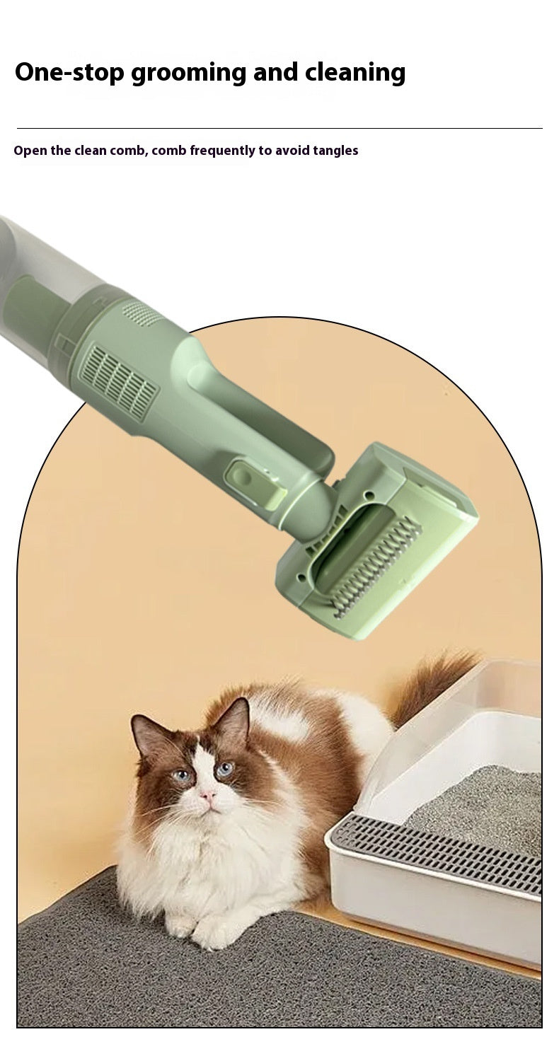 Wireless Pet Vacuum for Quick, Easy Fur Clean-ups & Grooming